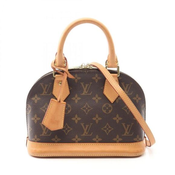 Pre Loved louis vuitton Women metallic | bronze Handbags - Picture 1 of 8